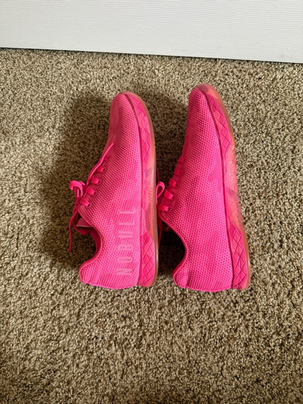 👟NoBull: Neon Pink Camo Trainers - Picture 7 of 7